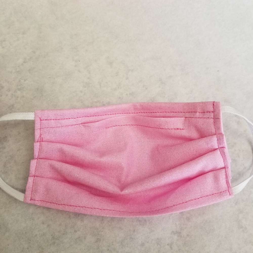 Handmade children's masks with pockets for filters
